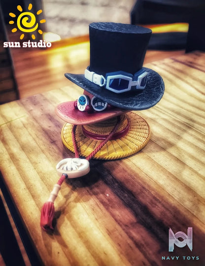 Sun Studio – One Piece Luffy Ace Sabo Hats