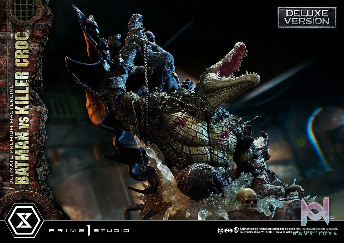 Prime 1 Studio – Ultimate Premium Masterline Batman (Comics) Batman Versus Killer Croc UPMDC-07 UPMDC-07DX UPMDC-07DXS (Licensed)