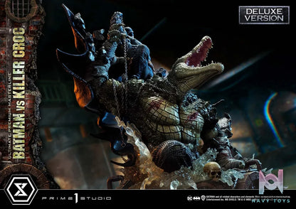 Prime 1 Studio – Ultimate Premium Masterline Batman (Comics) Batman Versus Killer Croc UPMDC-07 UPMDC-07DX UPMDC-07DXS (Licensed)