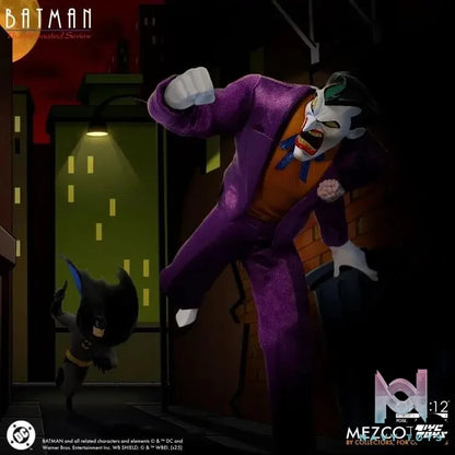Mezco Studio – Batman 1/12 DC Animated Batman Joker Action Figure (Licensed)