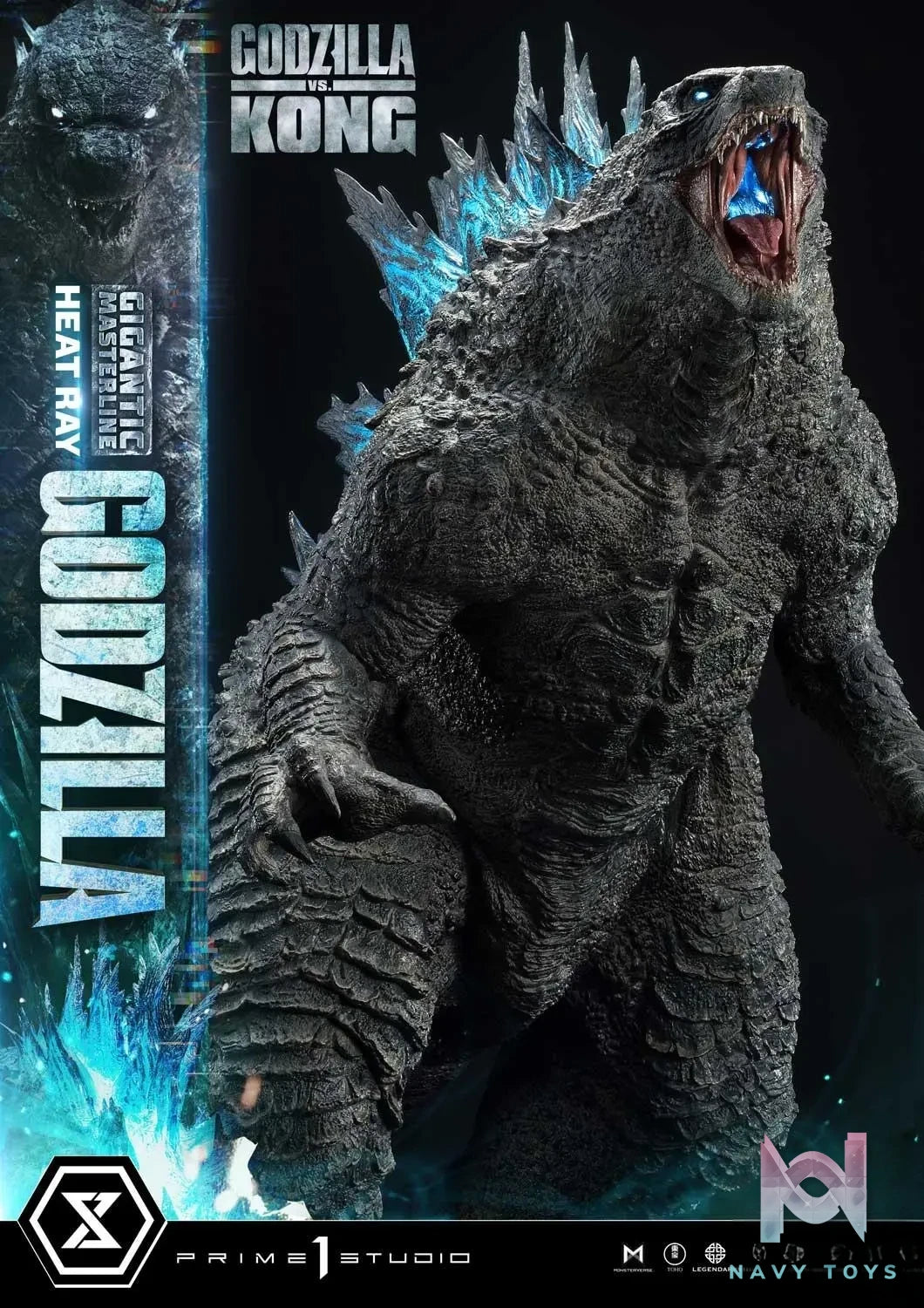 Prime 1 Studio – Gigantic Masterline Godzilla vs Kong Heat Ray Godzilla GMGVK-02 (Licensed)