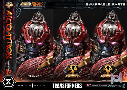 Prime 1 Studio – Premium Masterline Beast Wars: Transformers Megatron Transmetal 2 PMTFBW-03 PMTFBW-03DX PMTFBW-03DXS (Licensed)