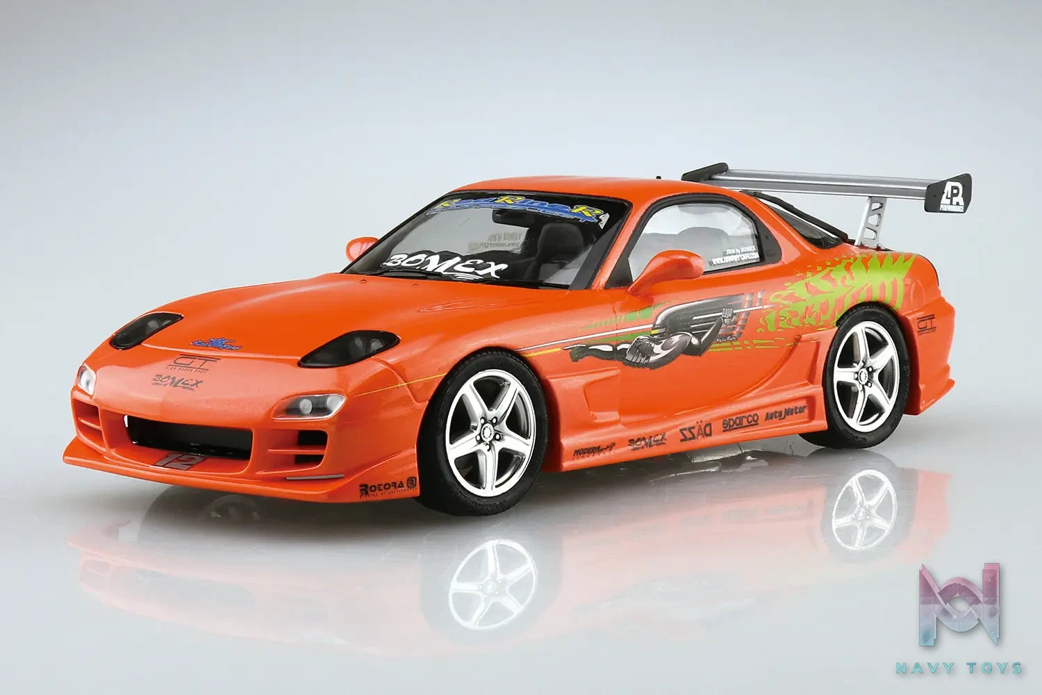 AOSHIMA – 1/24 Scale Car Model #6 (Licensed)