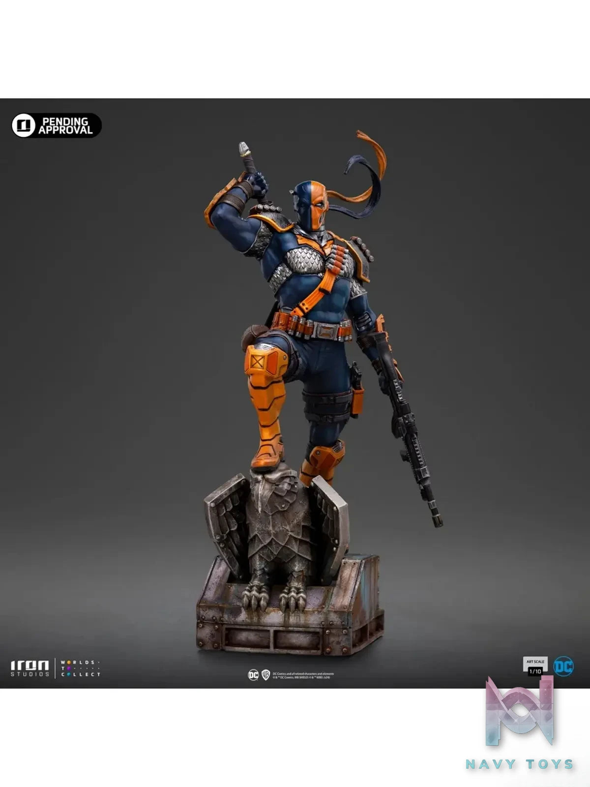 Iron Studio – DC Statue Deathstroke DC Comics Series 9 Art Scale 1/10 DCCDCG118225-10 (Licensed)