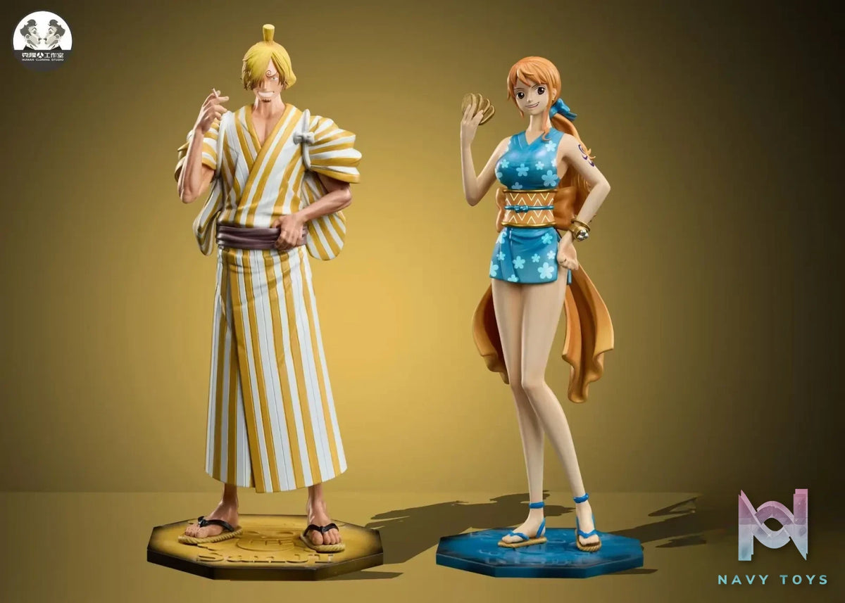 Clone studio – One Piece Wano Country Arc Straw Hat Pirates #2 Vinsmoke Sanji & Nami