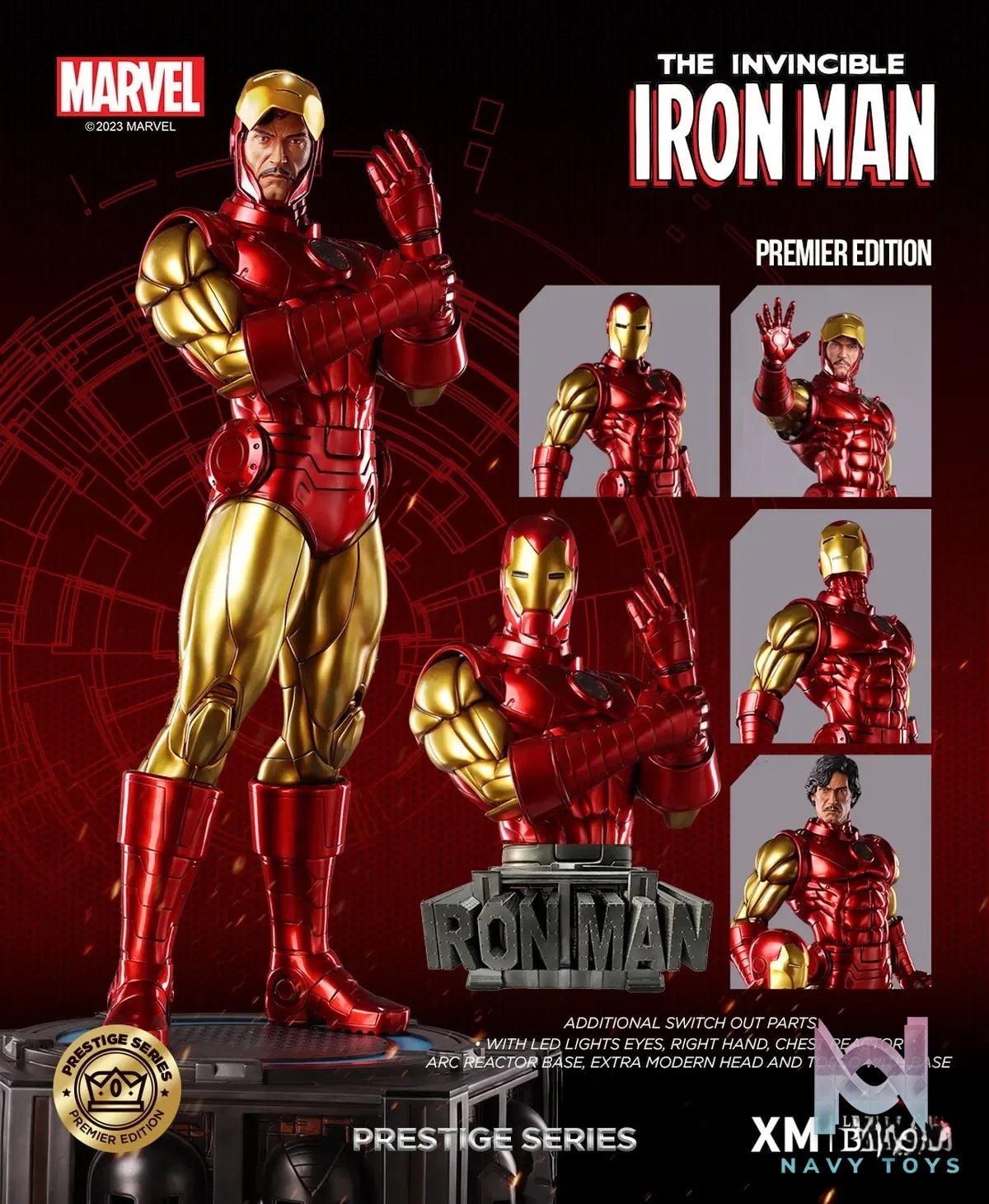 LEGENDARY BEAST Studio – Marvel 1/3 IRON MAN (Licensed)