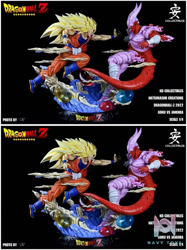 Goku SSJ3 vs Janemba - Dragon Ball - KD Collectibles resin statue kd collectibles anime figure