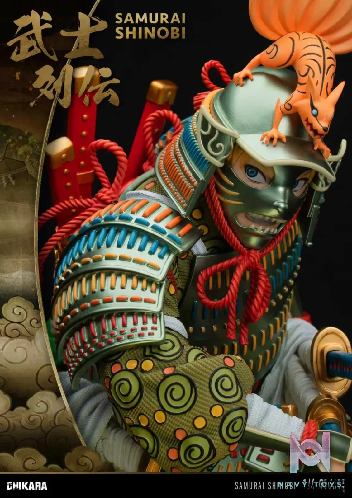 Chikara Studio – Nine tail Samurai Naruto