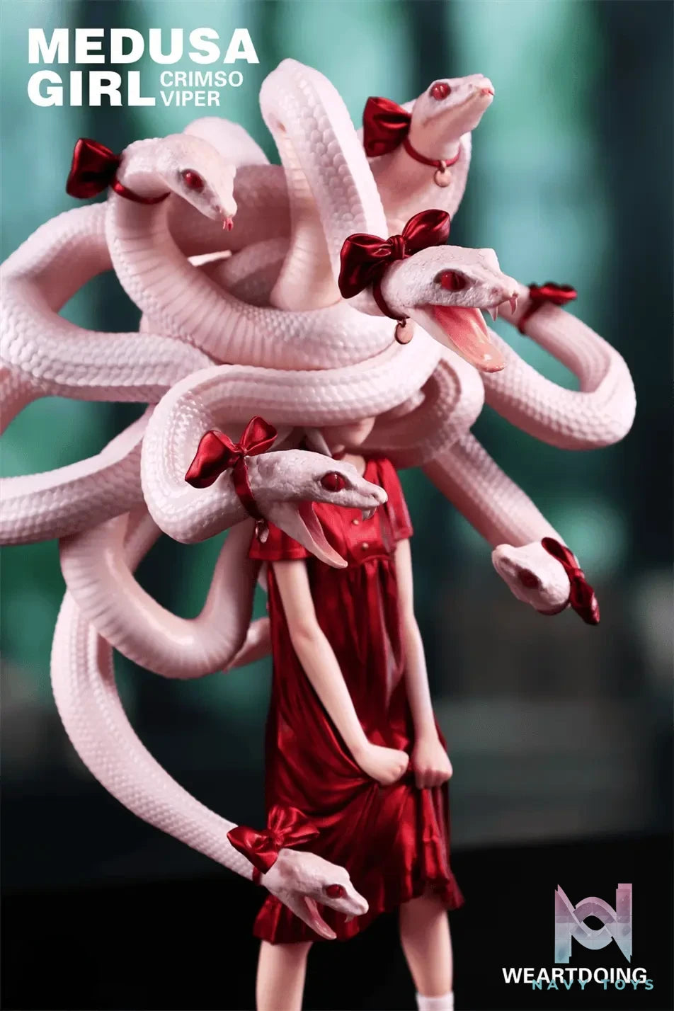 WeArtDoing Studio – Medusa Girl-Green Viper X Crimson Viper (Licensed)