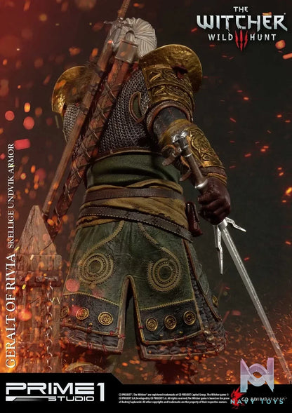 Prime 1 Studio – Premium Masterline The Witcher 3: Wild Hunt Geralt of Rivia Skellige Undvik Armor PMW3-07 PMW3-07EX (Licensed)