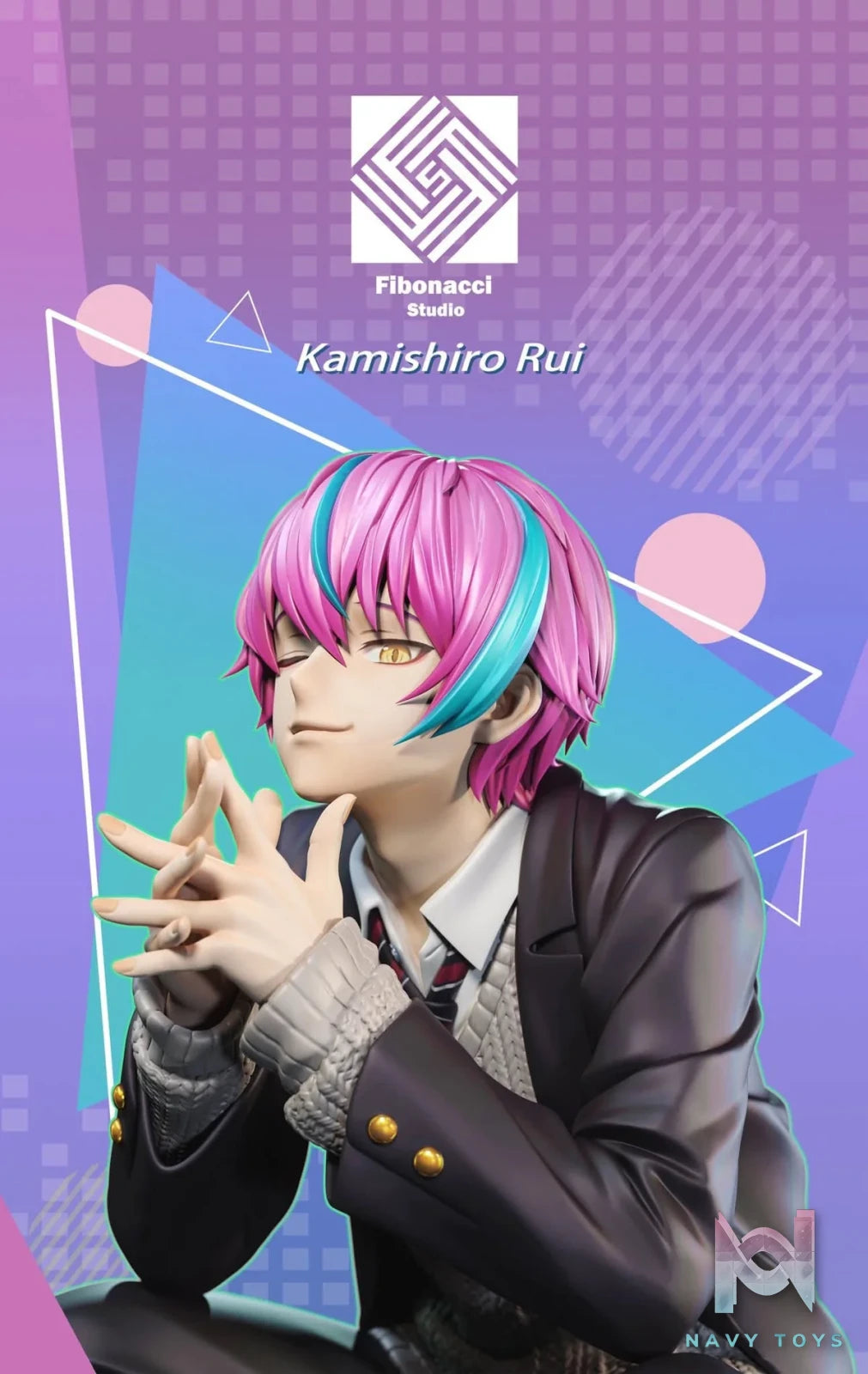 Kamishiro Rui resin statue Fibonacci Studio anime figure
