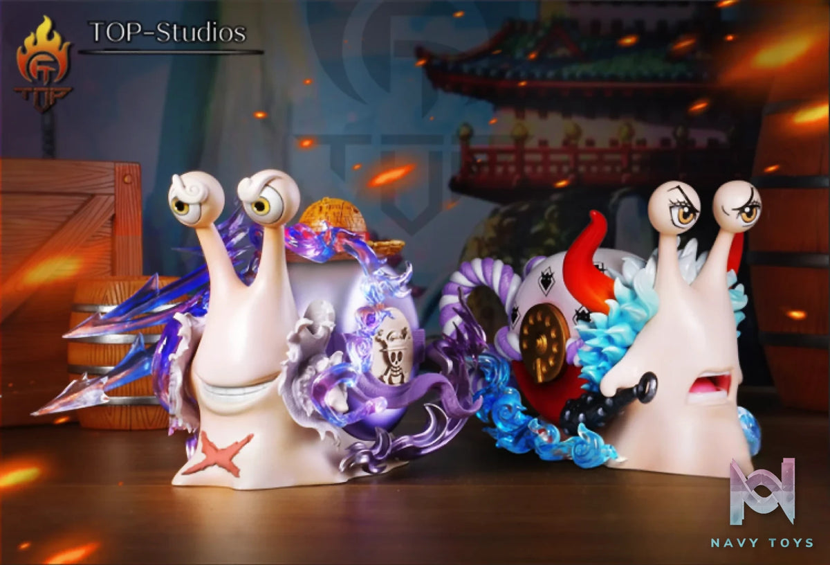 TOP Studio – Luffy Nika and Yamato Transponder Snail