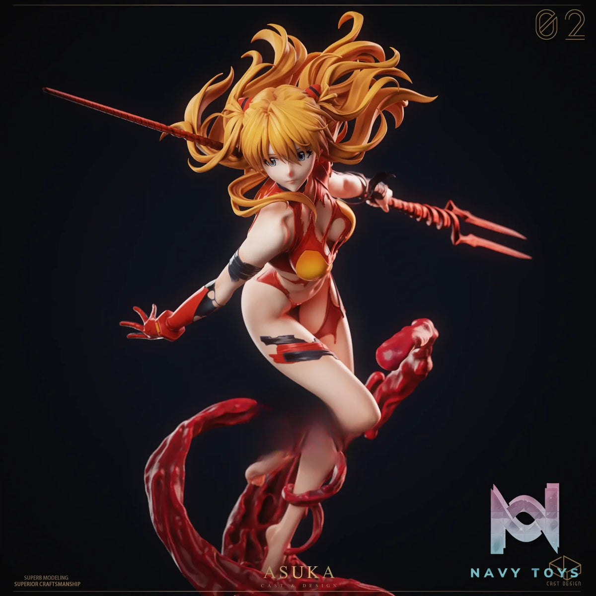 Cast Design Studio – Asuka Langley Sohryu Neon Genesis Evangelion