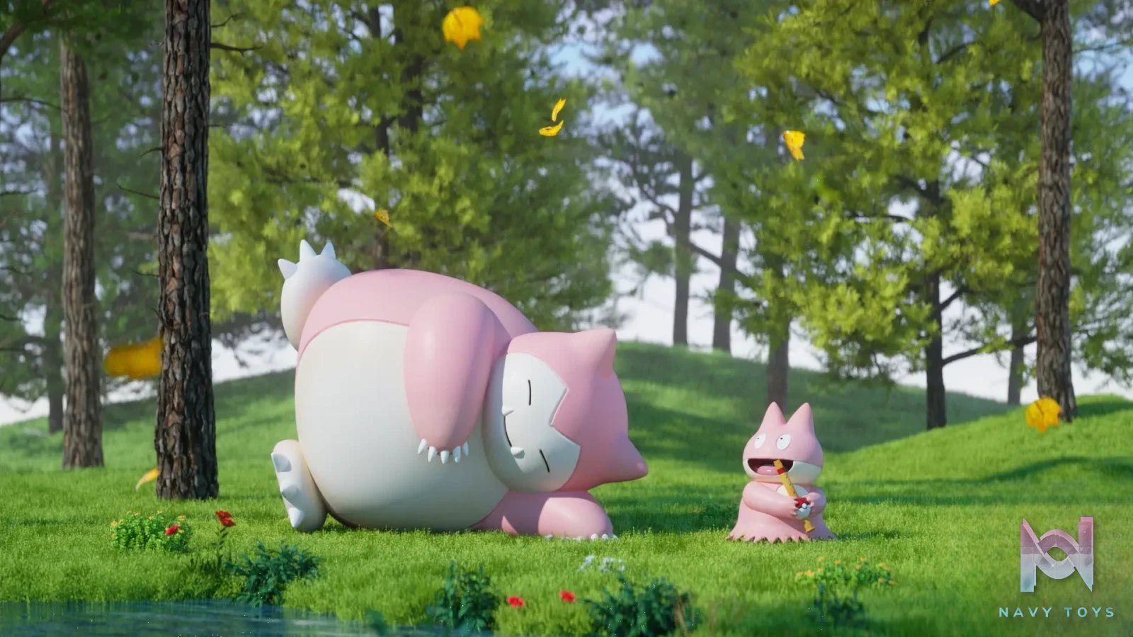 ZaoWu Museum Studio – Pokémon Kirbymon Evolution Set