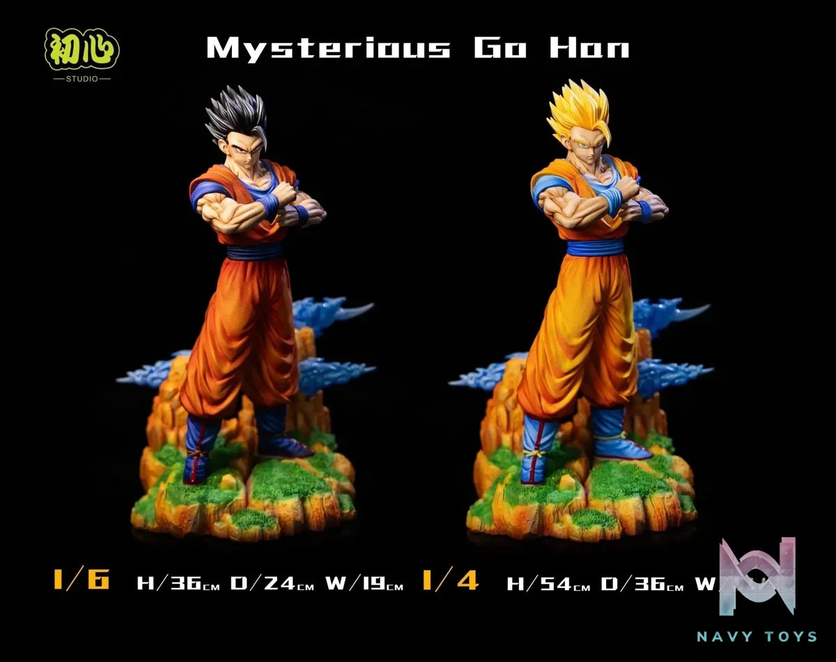 Chu Xin Studio - Dragon Ball Son GoHan resin statue Navy Toys anime figure