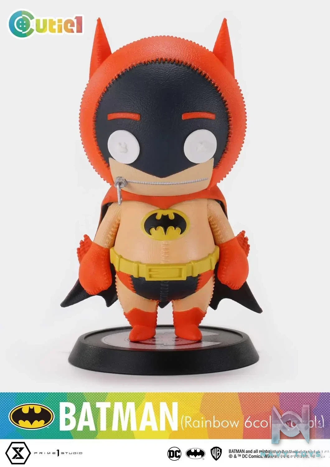 Prime 1 Studio – CUTIE1 DC Series Batman Rainbow Set CT1-20028 (Licensed)