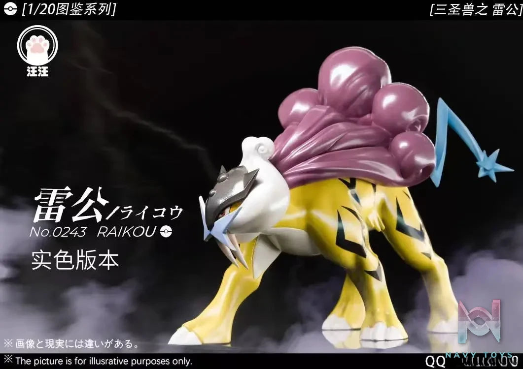 Wang Wang Studio – Pokémon Legendary beasts #2 Raikou