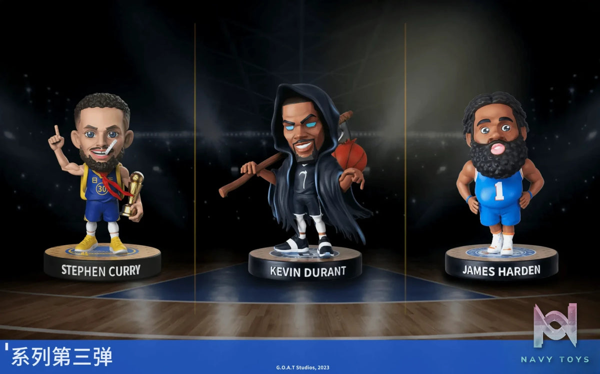 GOAT Studio – NBA Schoolboy Curry & Grim Reaper Durant & Fat Harden