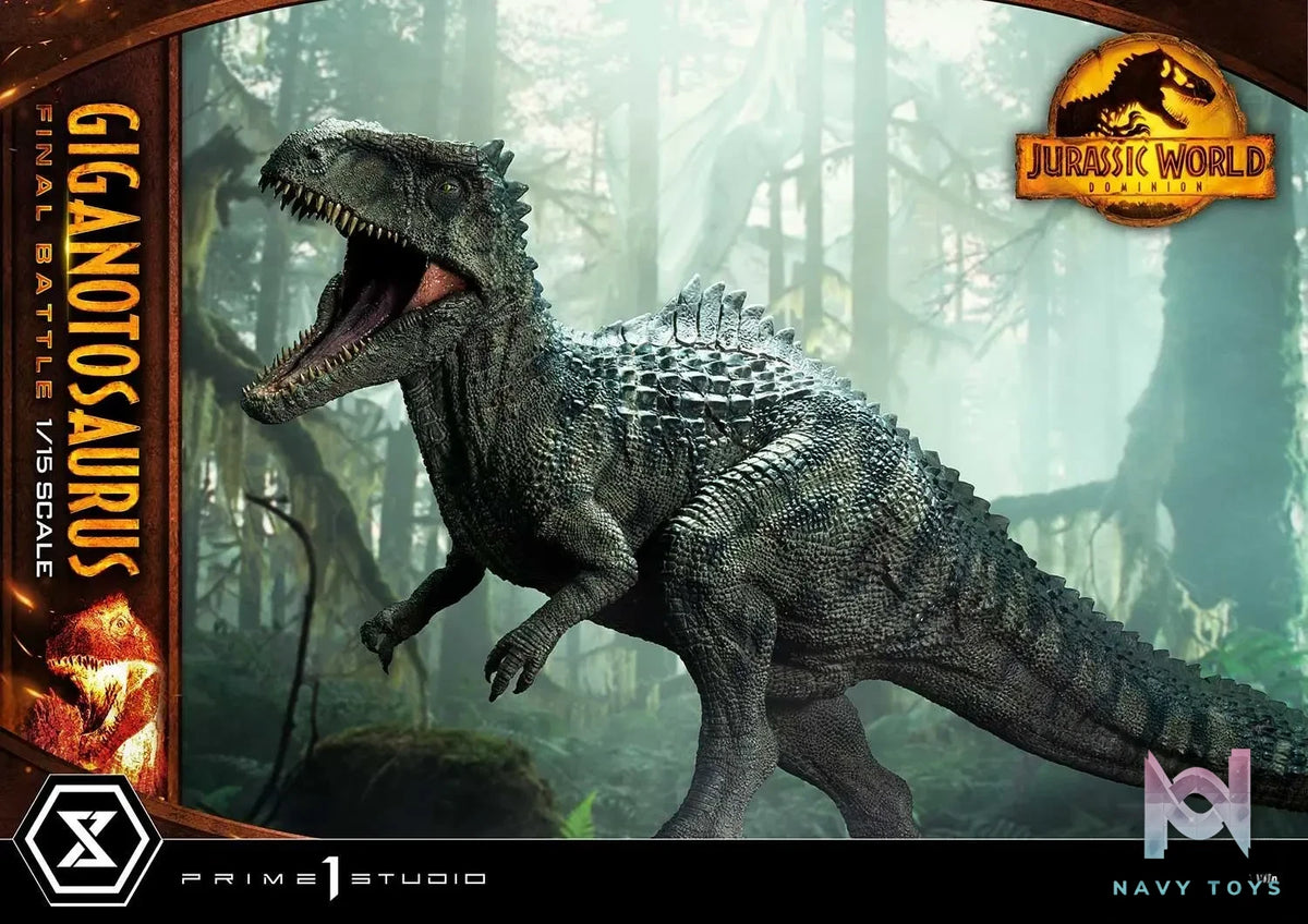 Prime 1 Studio – Legacy Museum Collection Jurassic World: Dominion(Film) Giganotosaurus 1/15 scale LMCJW3-04 LMCJW3-04S (Licensed)