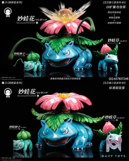WangWang Studio – Pokémon Venusaur Evolution Set