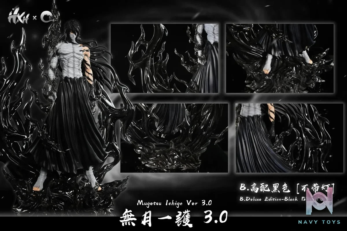 CHENG Studio - BLEACH Zangetsu Ichigo Kurosaki 3.0 resin statue Navy Toys anime figure