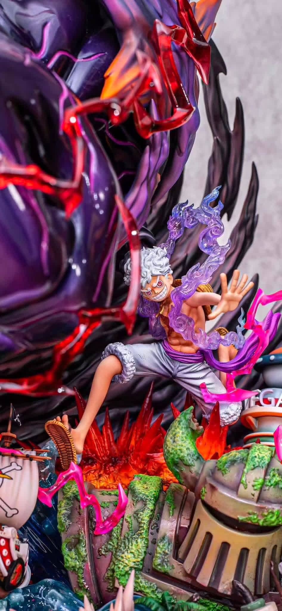 Luffy Nika resin statue Seven studio anime figure