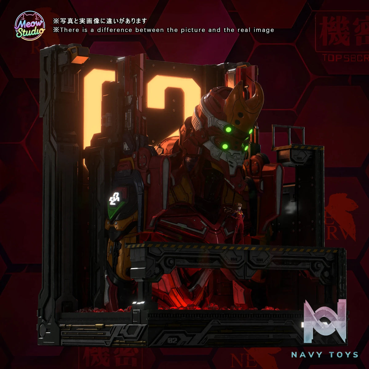 Meow Studio – Human Instrumentality Project Evangelion Unit-02 & Asuka Neon Genesis Evangelion