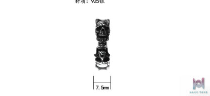 Raven Studio (silver jewelry) – Original Exclusive Twin Skull Ring Original