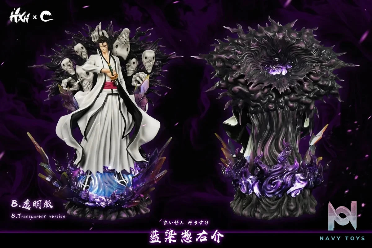 CHENG Studio X HXHENG Studio - Sōsuke Aizen Bleach resin statue Navy Toys anime figure