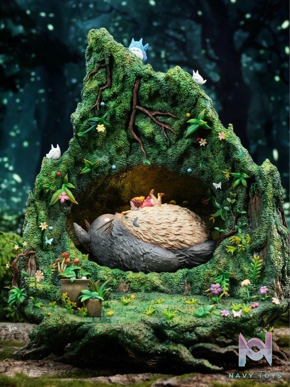 Totoro in the tree hole - My Neighbor Totoro - OPM Studio resin statue opm studio anime figure