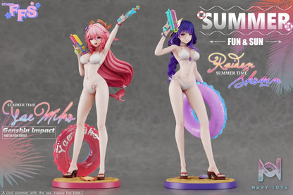 FFS Studio – Genshin Impact Swimwear Series Raiden Shogun & Yae Miko