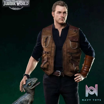 INFINITY Studio – Jurassic World 2 Owen Grady & Little Blue (Licensed)