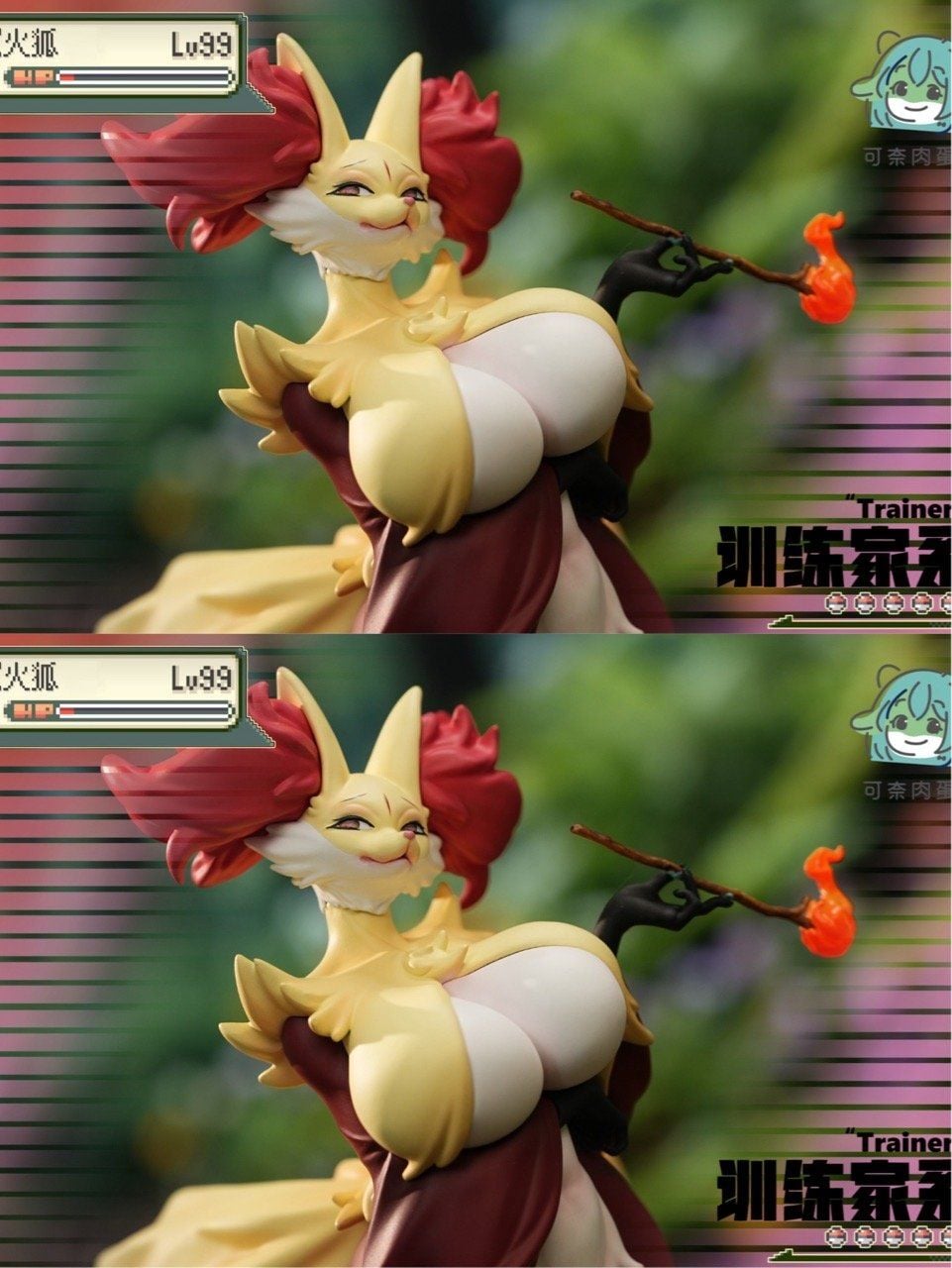 Delphox WC - Pokemon - Ke Nai Rou Dan Wu Studio resin statue Ke Nai Rou DAn Wu Studio anime figure