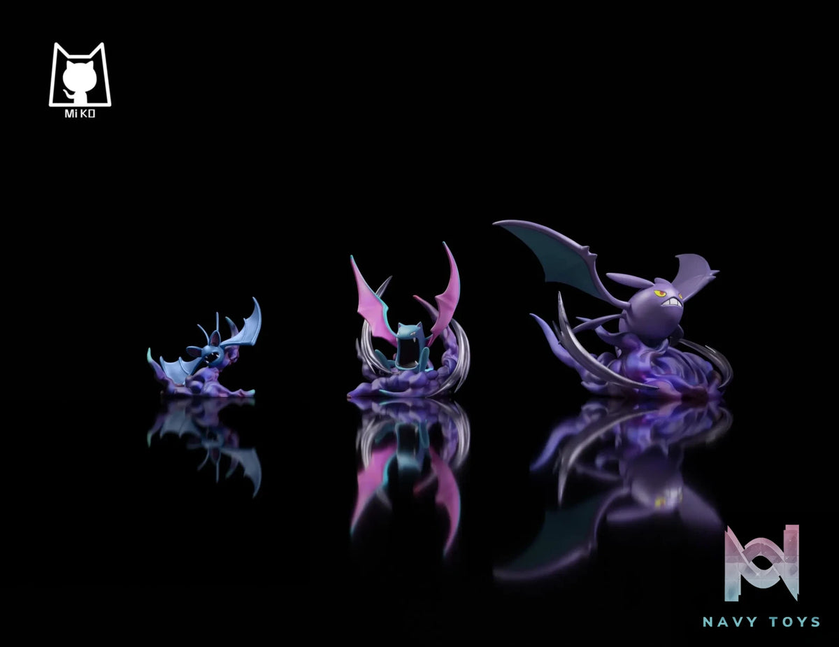 Miko Studio – Pokemon Evolution Set #10: Crobat Evolution Set