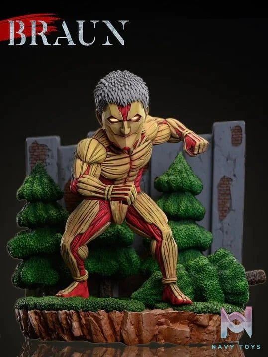 Armored Titan - Attack On Titan - YZ Studio resin statue yz studio anime figure