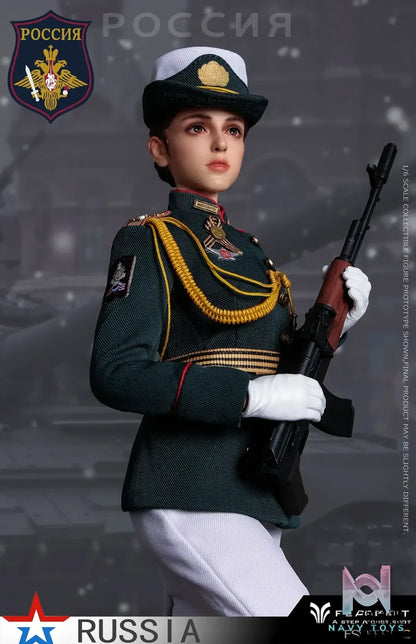 FLAGSET – Original 1/6 Russian Female Soldiers Ministry of Internal Affairs FS-73054A & Ninth Women’s Military Academy FS-73054B & Aerospace Defense Forces FS-73054C (Licensed)