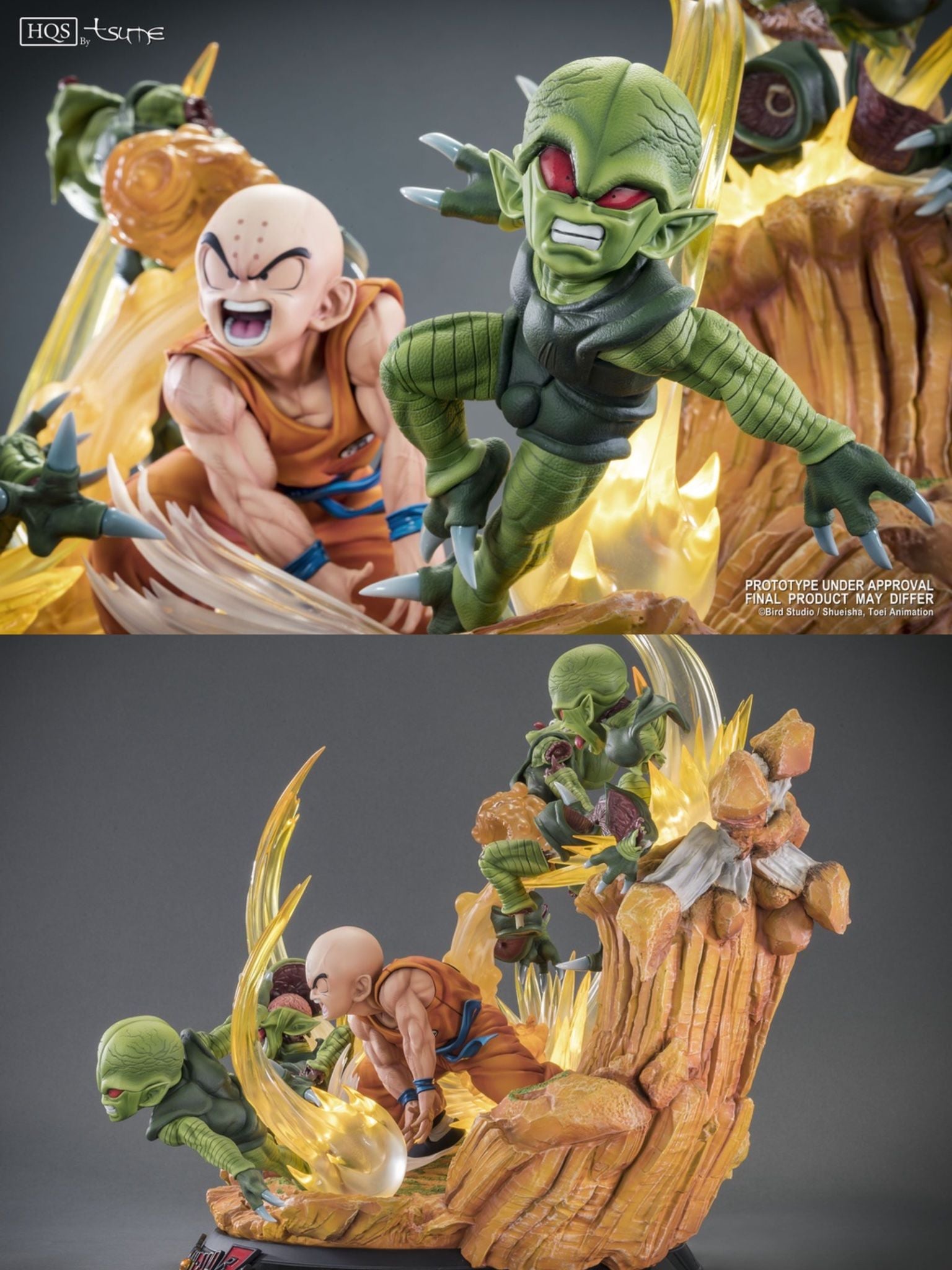 Krillin Vs The Saibaimen - Dragon Ball - Tsume Art resin statue Tsume Art Studio anime figure
