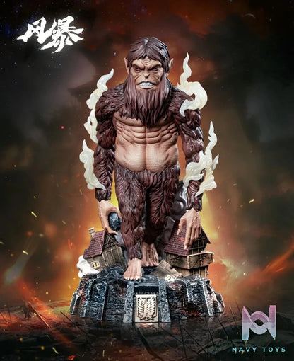 Feng Bao Studio - Attack on Titan 04 WCF Beast Titan resin statue Navy Toys anime figure
