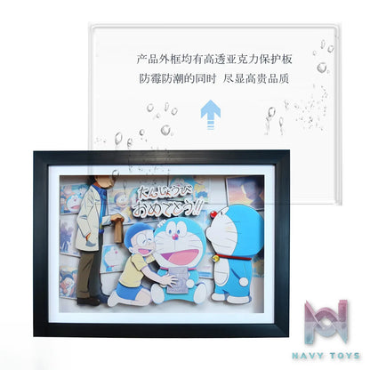 KALA HOME Studio – Doraemon X Nobita Nobi 3D Decorative Painting Doraemon