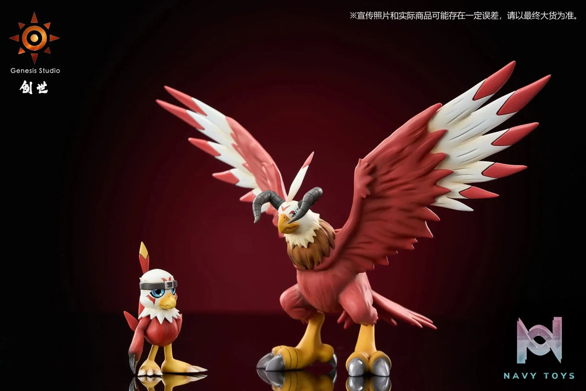 Genesis Studio – Digimon Hawkmon & Aquilamon
