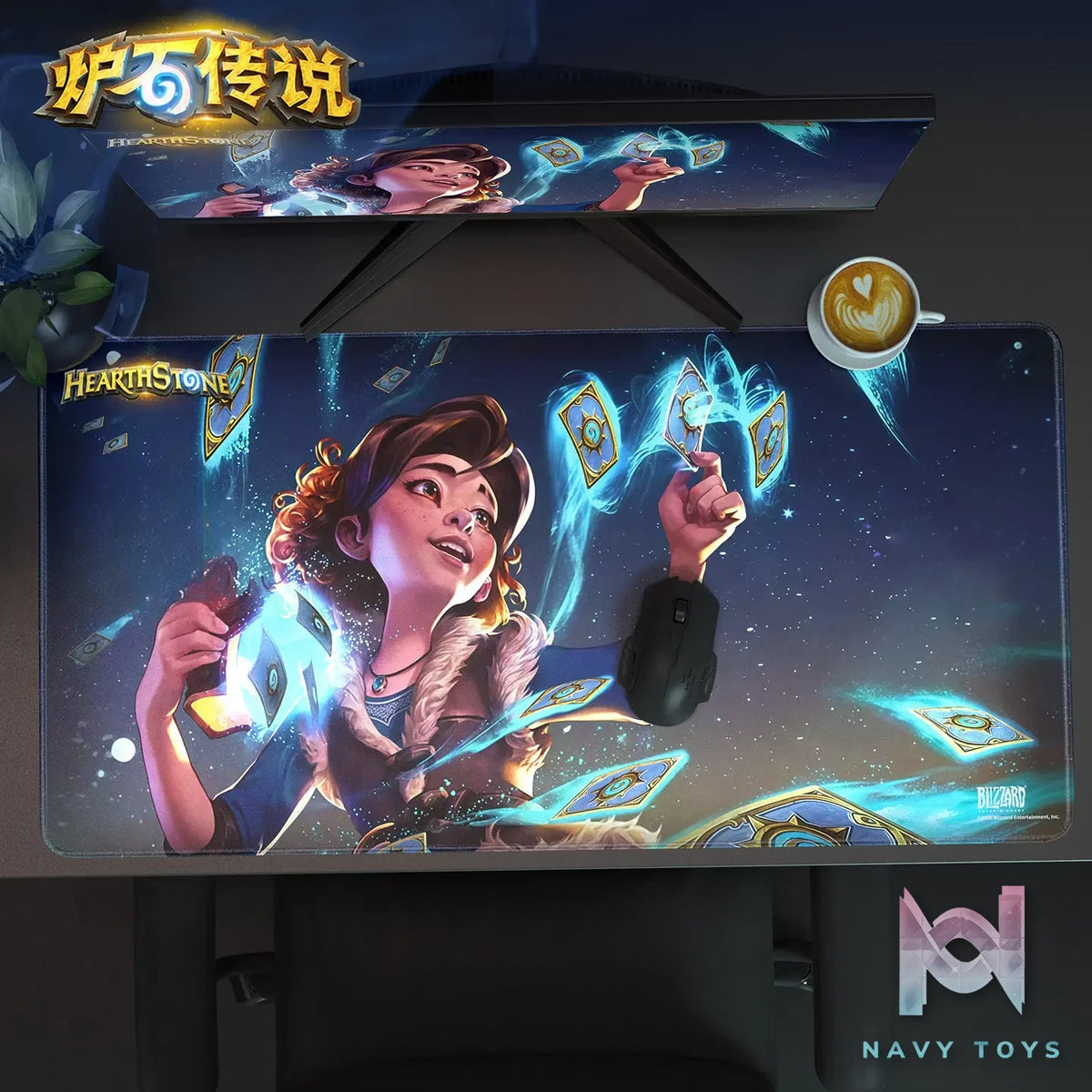 Blizzard Entertainment – Hearthstone Large Fabric Gaming Mouse Pad / Desk Mat (Licensed)