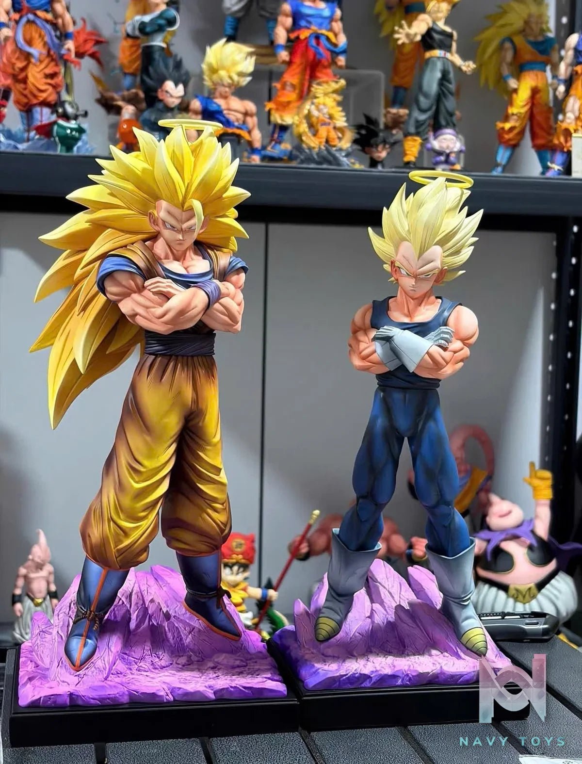 Goku vs Vegeta Resin Statue - Dragon Ball (rc) resin statue Recast anime figure