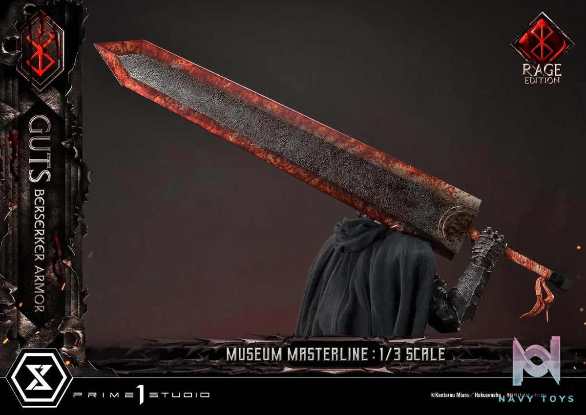 Prime 1 Studio – Museum Masterline Berserk Guts, Berserker Armor Rage Edition MMBR-03 MMBR-03DX MMBR-03DXS (Licensed)