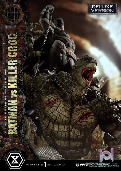 Prime 1 Studio – Ultimate Premium Masterline Batman (Comics) Batman Versus Killer Croc UPMDC-07 UPMDC-07DX UPMDC-07DXS (Licensed)