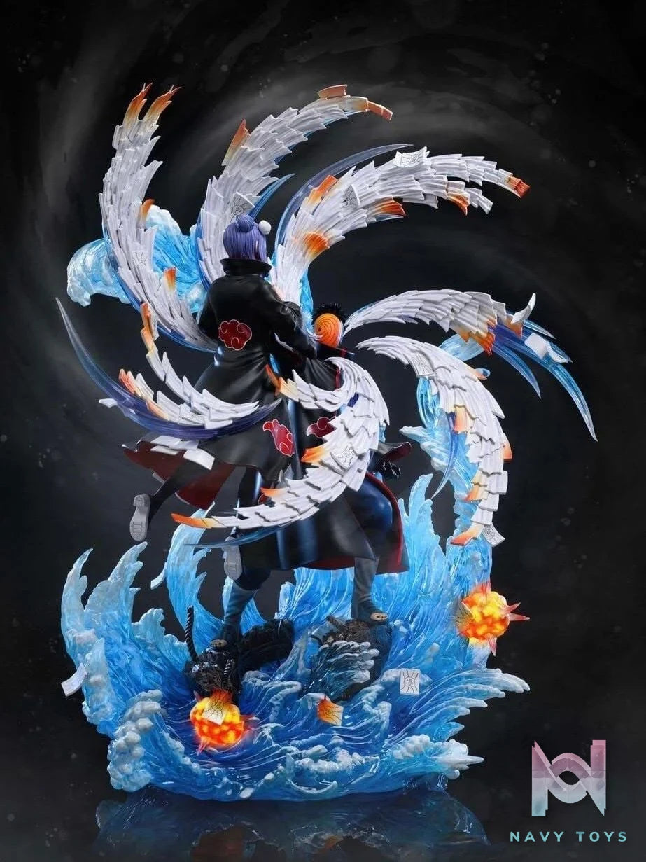 Tobi vs Konan - Naruto - RanDian Studio resin statue randian studio anime figure