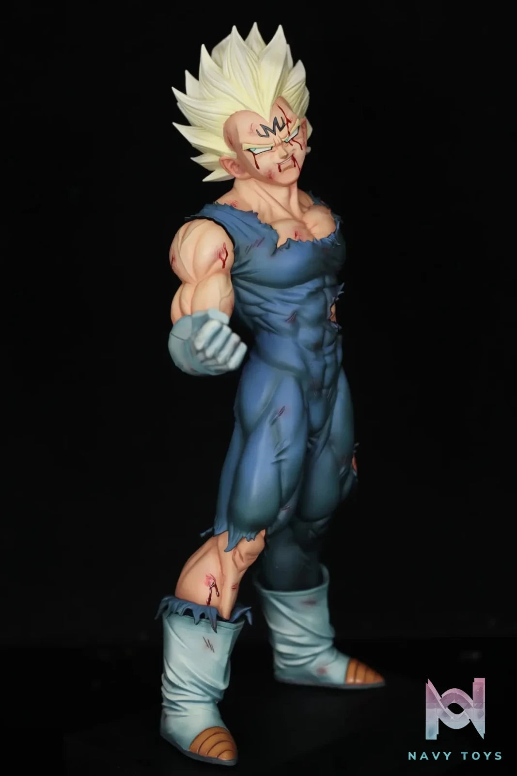 A yu Studio - Dragon Ball Goodbye Vegeta resin statue Navy Toys anime figure