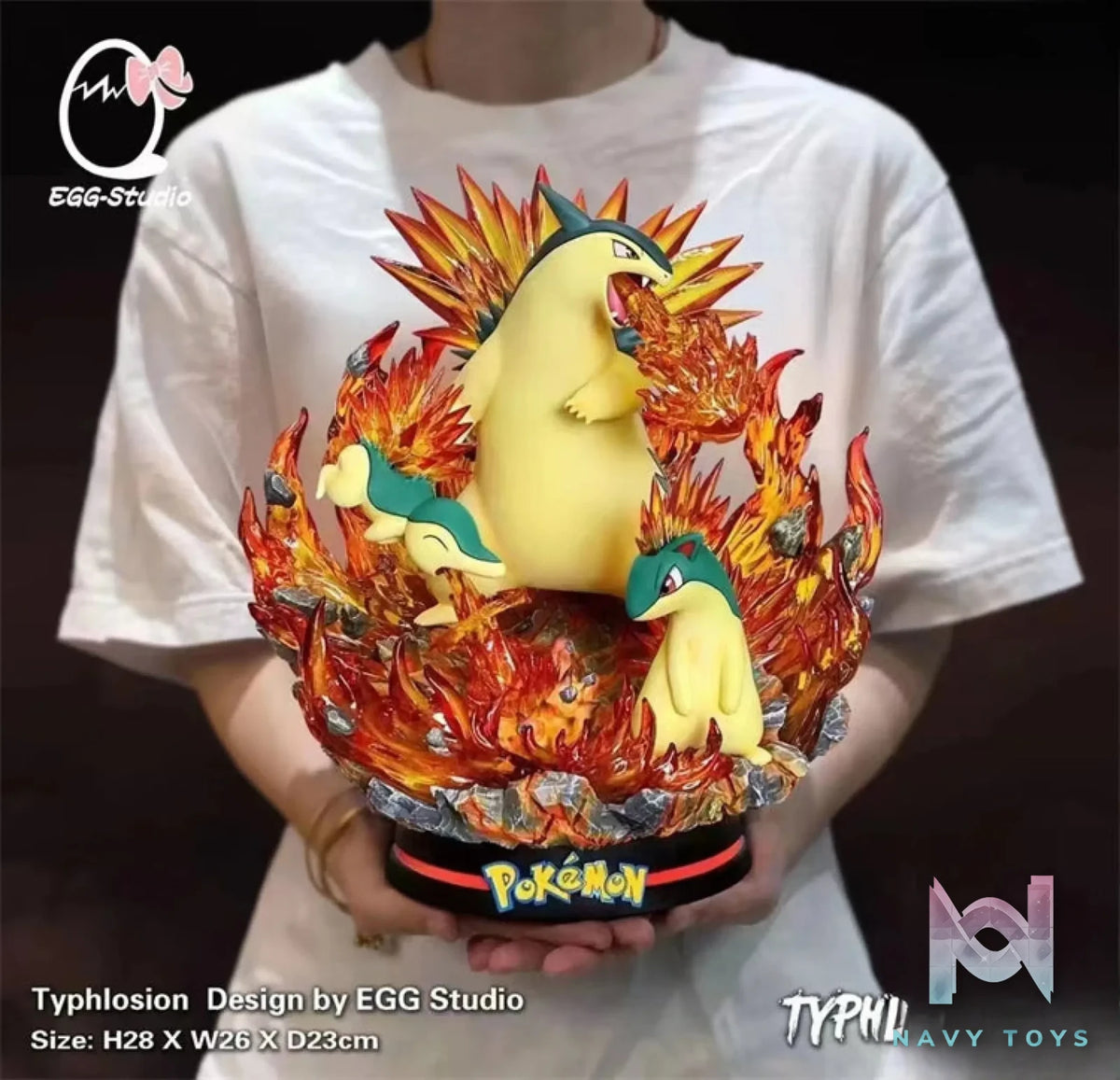 EGG Studio – Pokémon Typhlosion Evolution Series