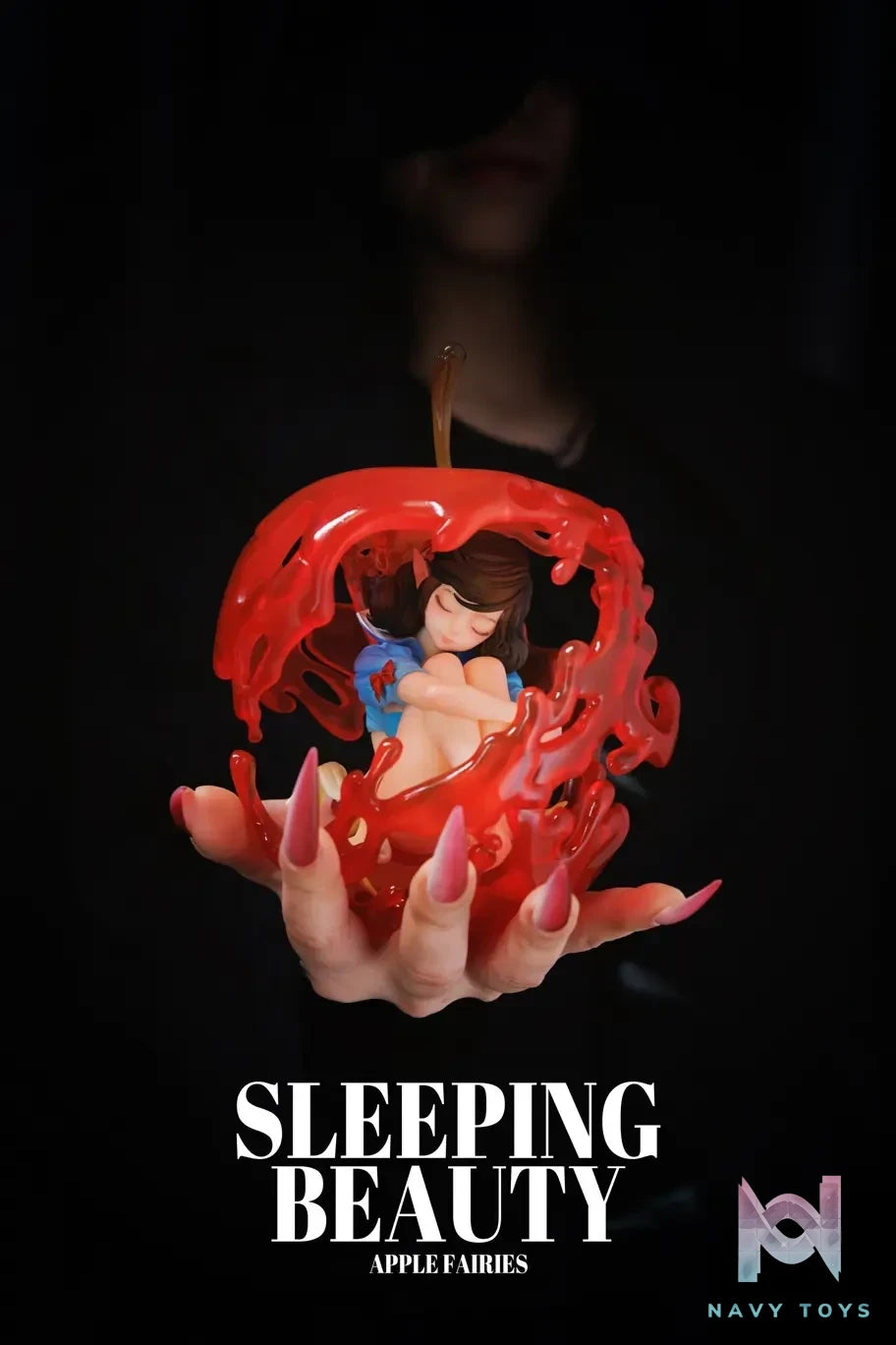 Weartdoing Studio – Original Sleeping Beauty-Apple Fairies-Red & Black & Green (Licensed)