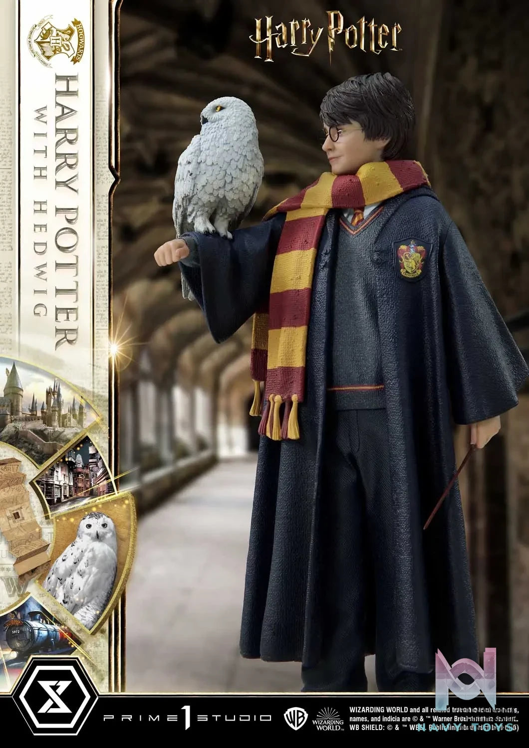 Prime 1 Studio – Prime Collectible Figures Harry Potter Harry Potter With Hedwig PCFHP-03 (Licensed)