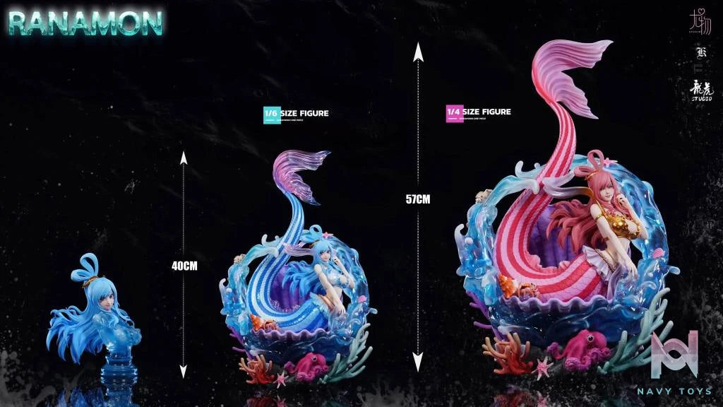 Shirahoshi resin statue You Wu Studio x Spades K Studio x Long Hu Studio anime figure